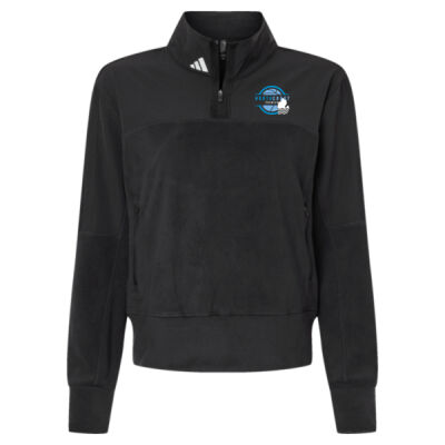 Adidas - Women's Fleece Quarter-Zip Pullover Thumbnail