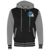 Unisex Heavyweight Varsity Full-Zip Hooded Sweatshirt Thumbnail